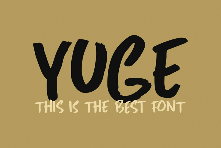 Yuge Font Font Download