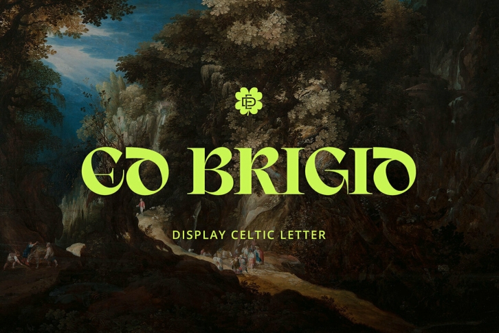 ED Brigid Font Font Download