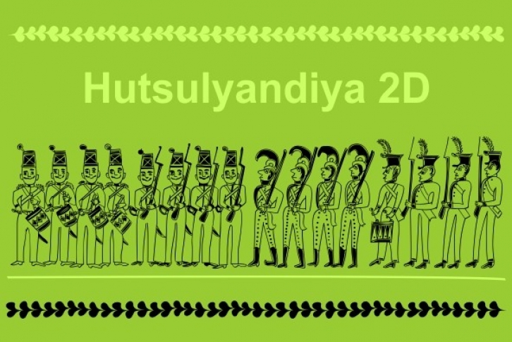 Hutsulyandiya 2D Font Font Download
