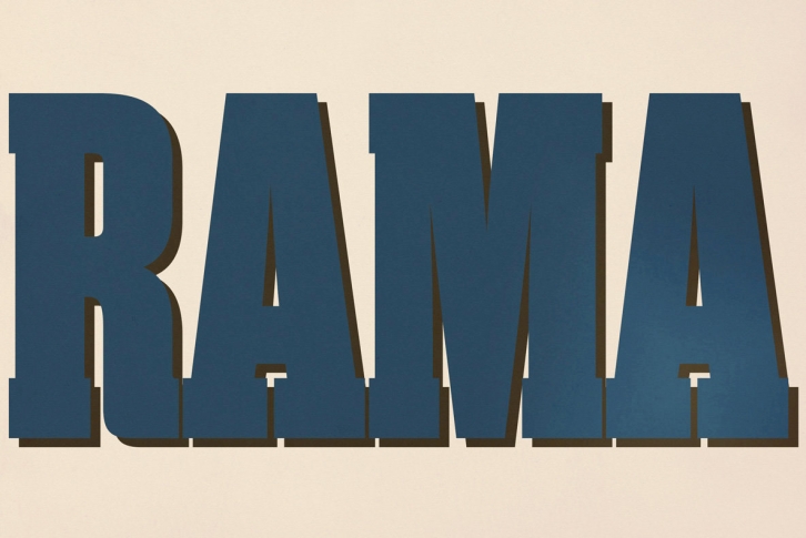 Rama Slab Font Font Download
