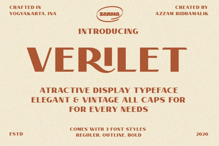 Verilet Font Font Download