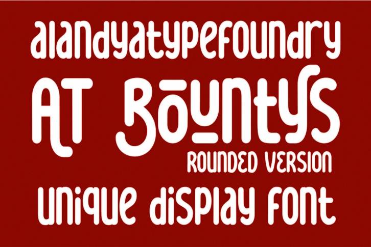 Bountys Rounded Font Font Download