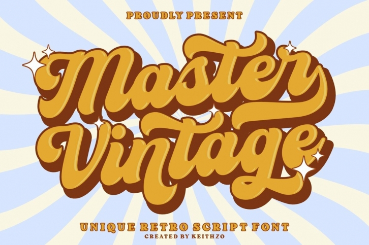 Master Vintage Font Font Download
