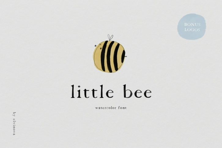 Little Bee - SVG Font Font Download