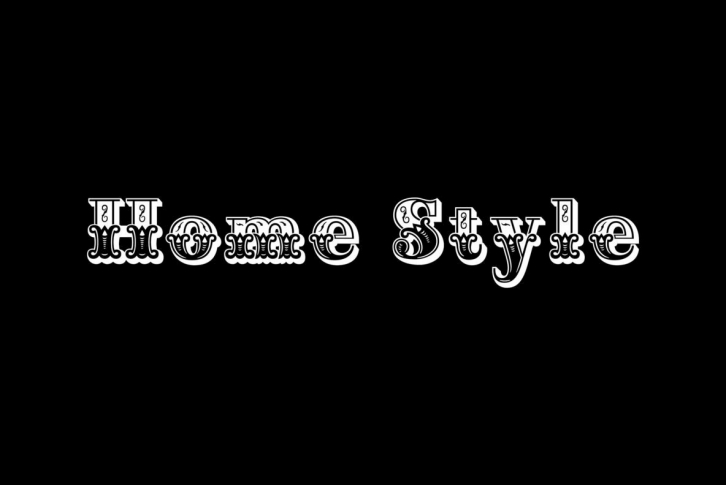 Home Style Font Font Download