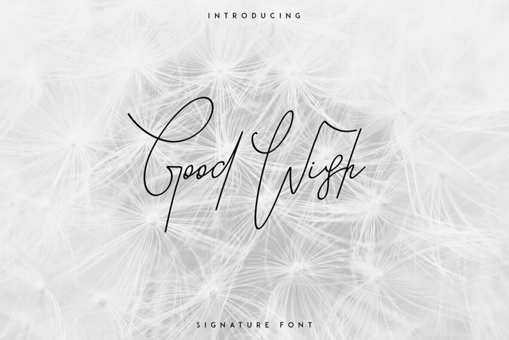 Good Wish Font Font Download