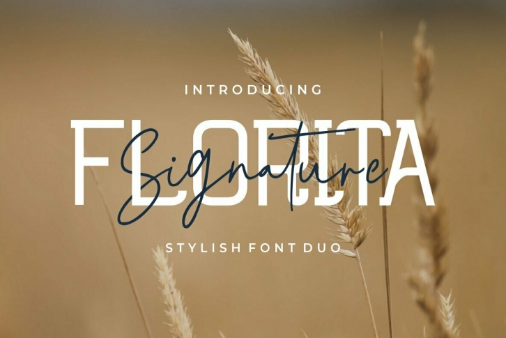 Florita - Duo Font Download