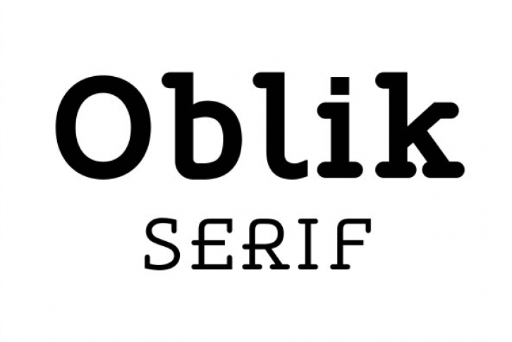 Oblik Serif Font Font Download