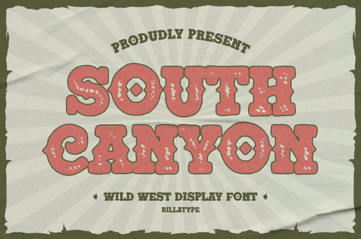 South Canyon Font Font Download
