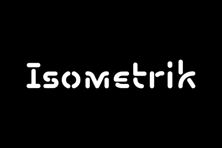 Isometrik Font Font Download