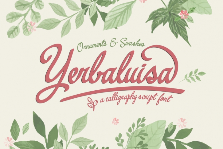 Yerbaluisa Font Font Download