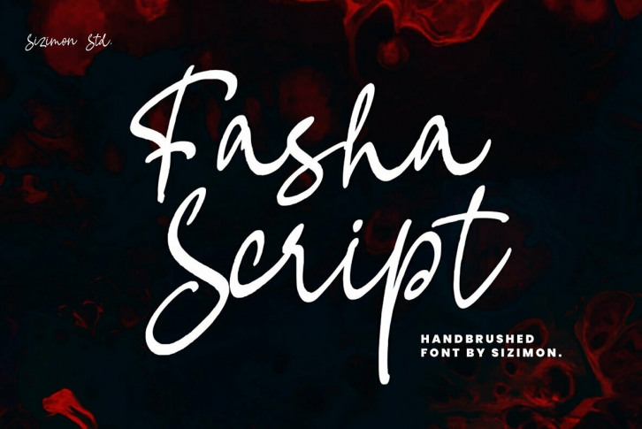 Fasha Script Font Font Download