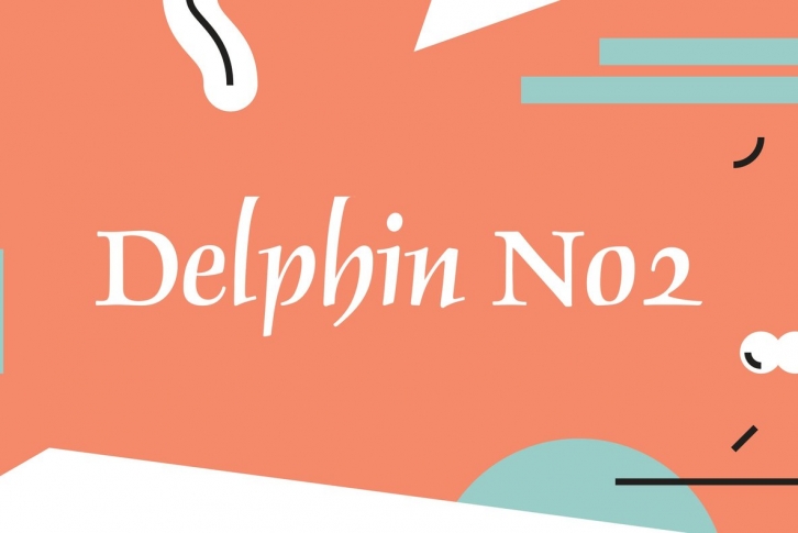 Delphin No 2 Font Font Download