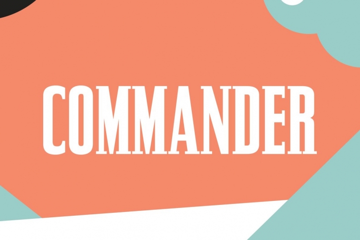 Commander Font Font Download