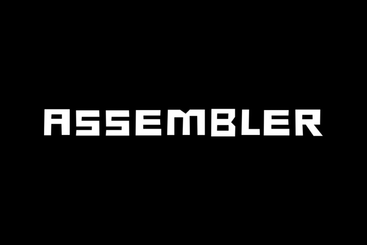 Assembler Font Font Download