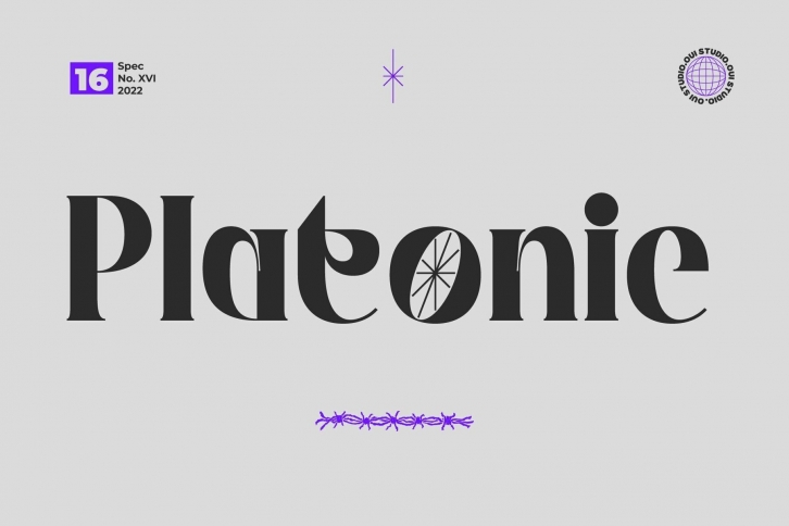 Platonic Font Font Download