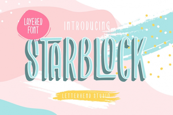 Starblock Font Font Download