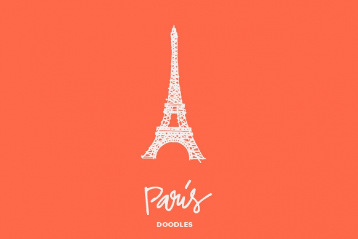 Paris Doodles Font Font Download