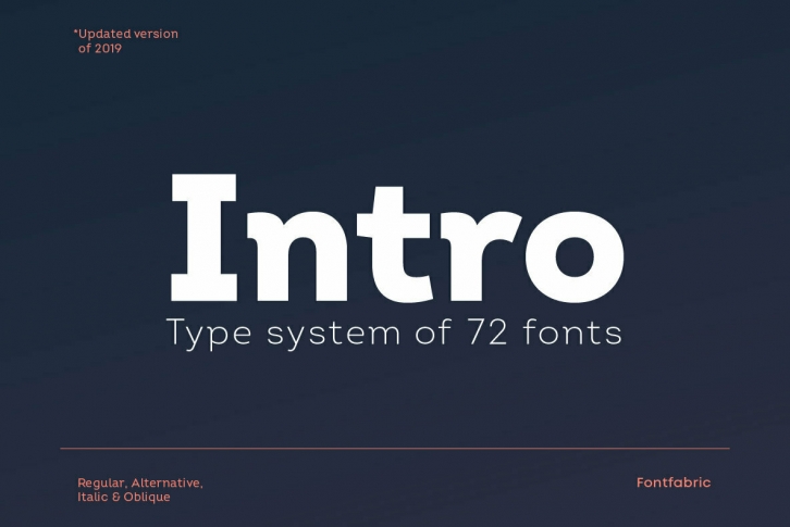Intro Font Font Download