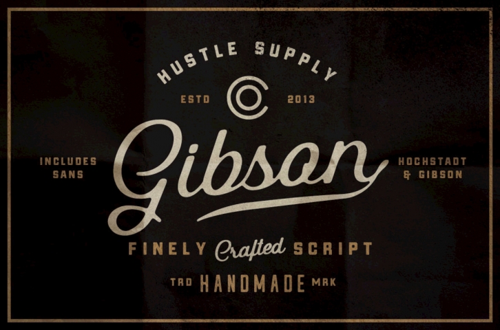 Gibson Font Font Download