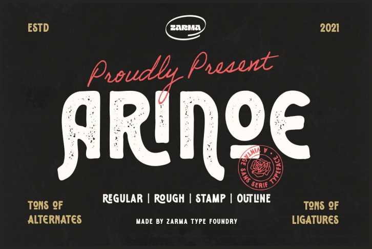 Arinoe Font Font Download