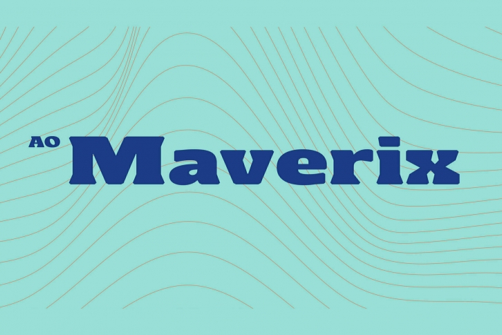 AO Maverix Font Font Download