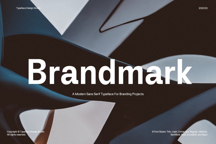 Master Your Brand with Brandmark Font Font Download