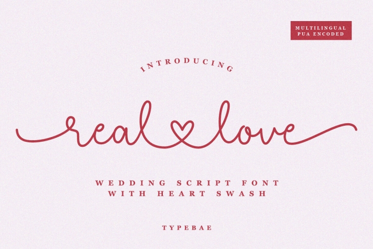 Real Love Font Font Download
