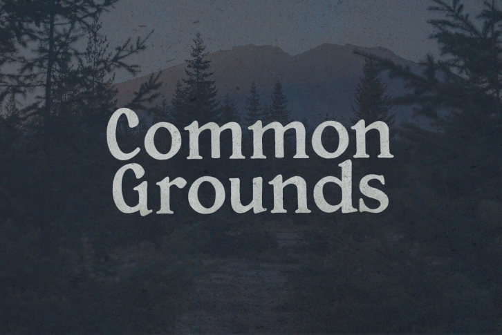 Common Grounds Font Font Download
