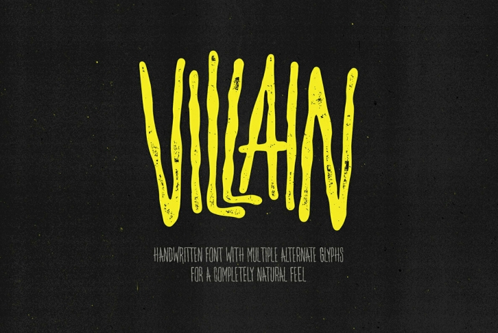 Villain Font Font Download