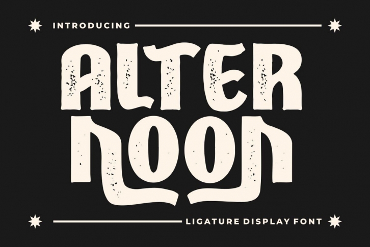 Alternoon Font Font Download