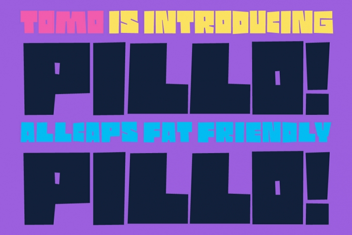 TOMO Pillo Font Font Download