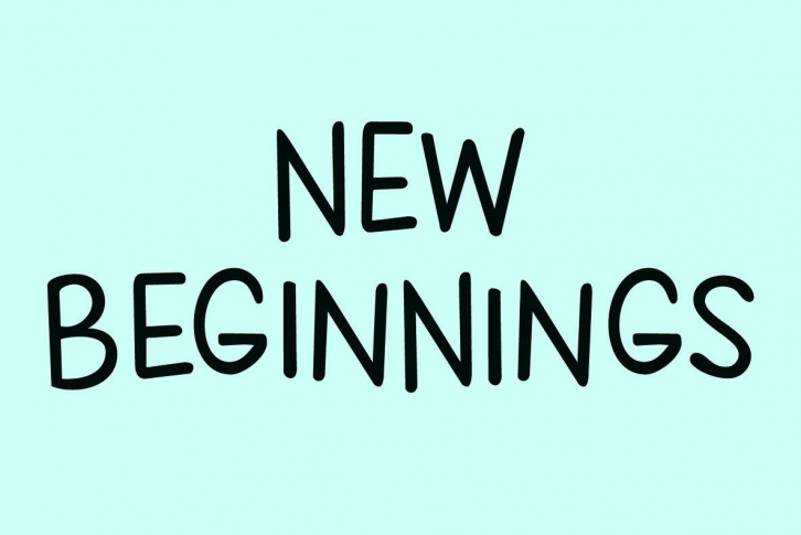 New Beginnings Font Font Download