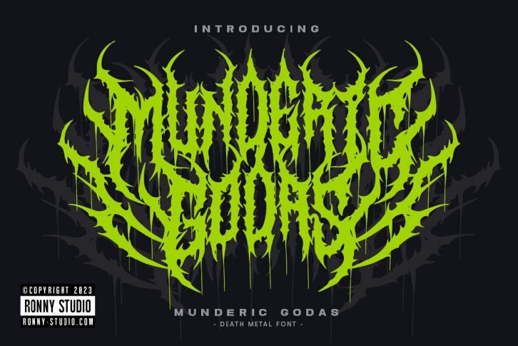 Munderic Godas Font Font Download