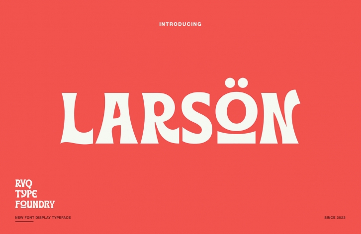 Larson Font Font Download