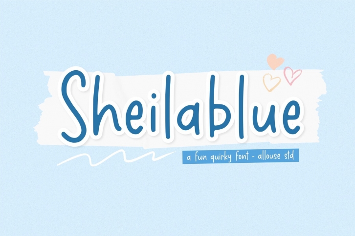 Sheilablue Font Font Download