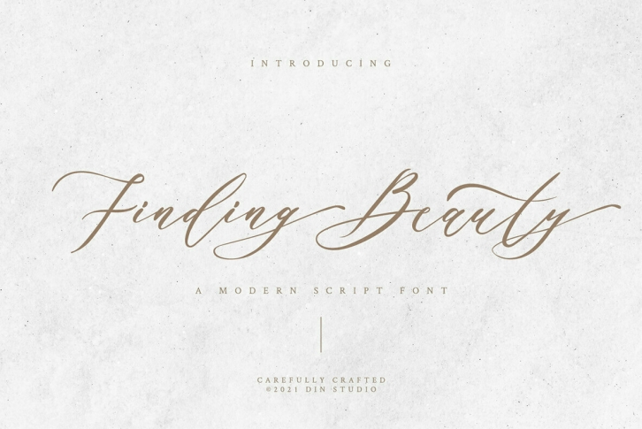 Finding Beauty Font Font Download