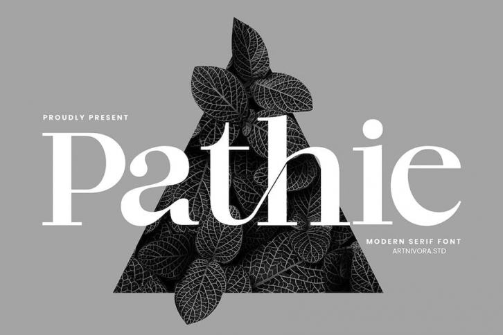 Pathie - Modern Serif Font Font Download