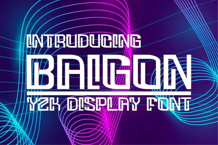 Baigon Display Music Font Font Download