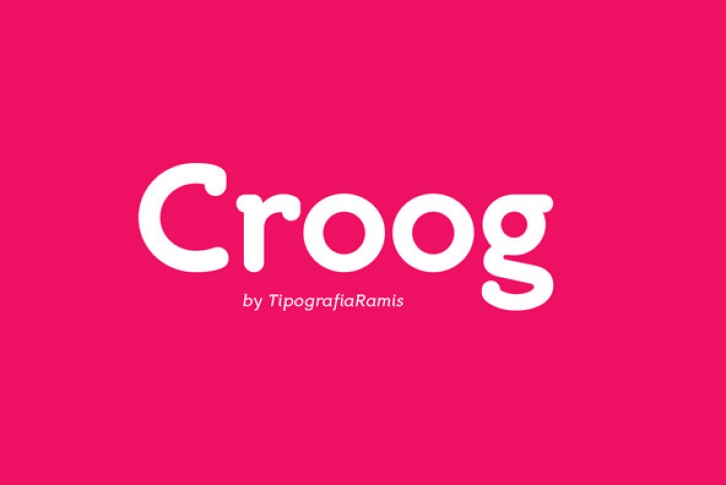 Croog Font Font Download