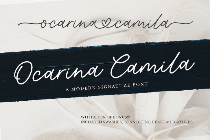 Ocarina Camila Font Download