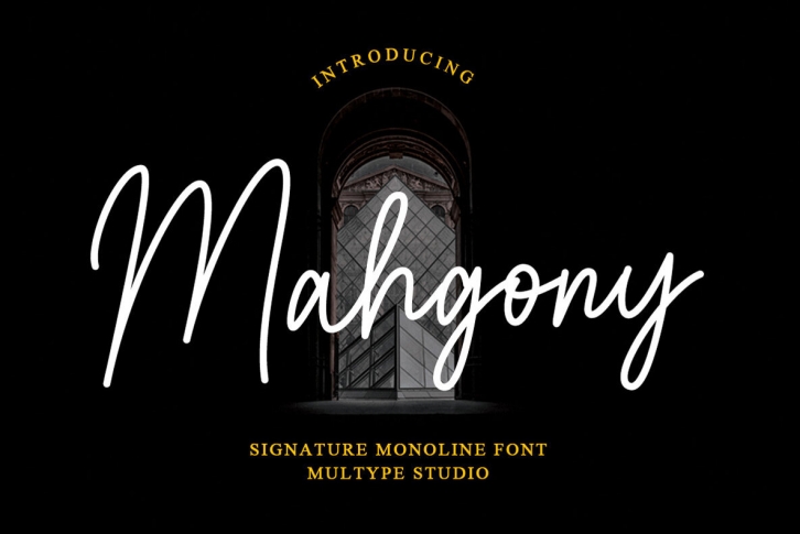 Mahgony Font Font Download