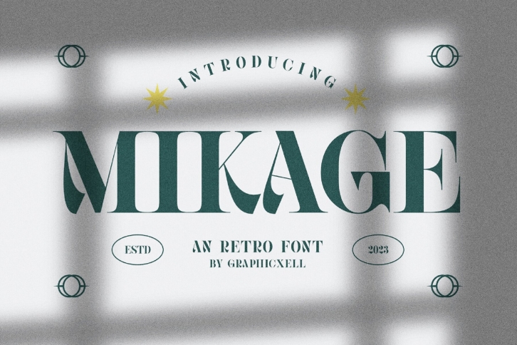 Mikage Font Font Download