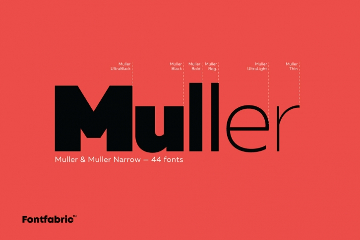 Muller Font Font Download