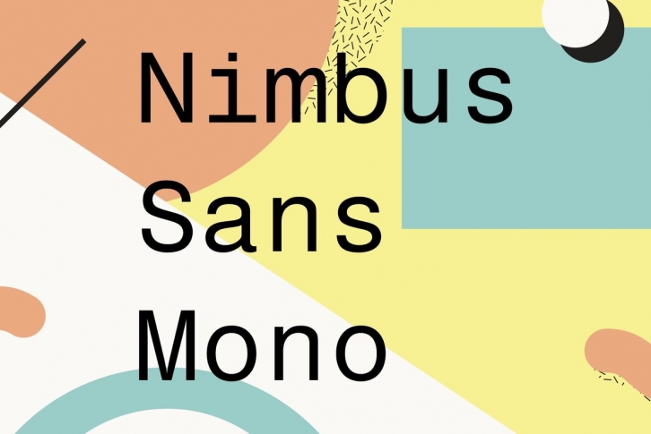 Nimbus Sans Mono Font Font Download