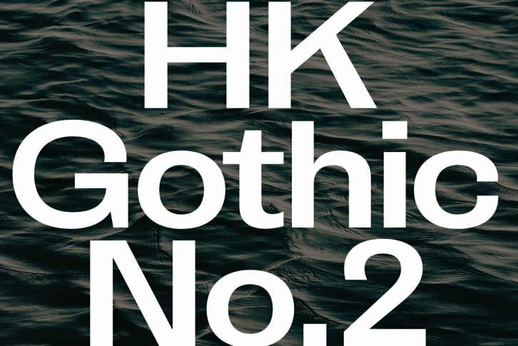 HK Gothic No. 2 Font Font Download