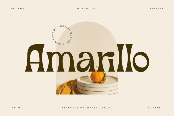 Amarillo Font Font Download