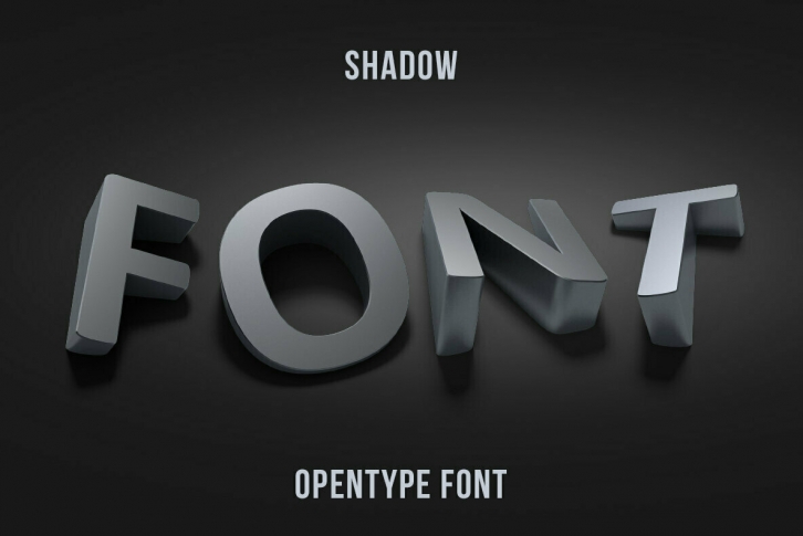 Shadow SVG Font Font Download