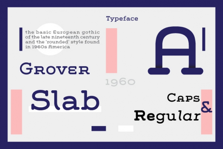 Grover Slab Font Font Download