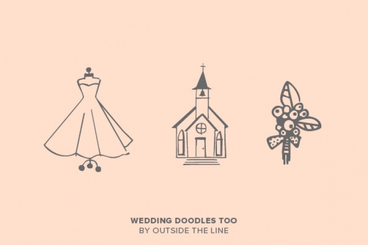 Wedding Doodles Too Font Font Download